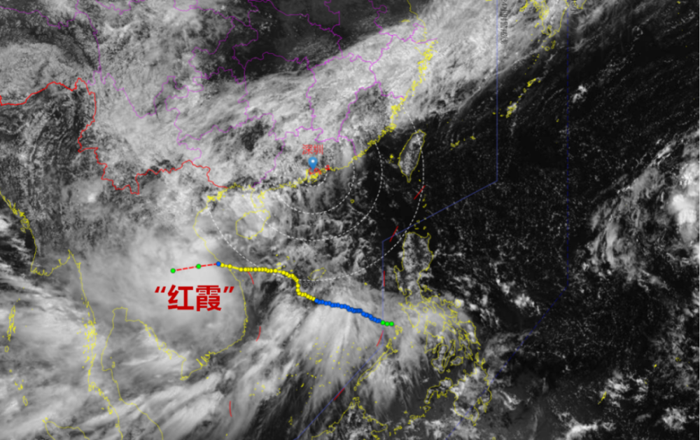 台风红霞最新路径报告，影响范围及应对措施分析